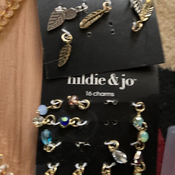 Artisan Bead & Charm Bundle – Moroccan Glass, Howlite Crosses, Turquoise & More - Picture 14 of 14